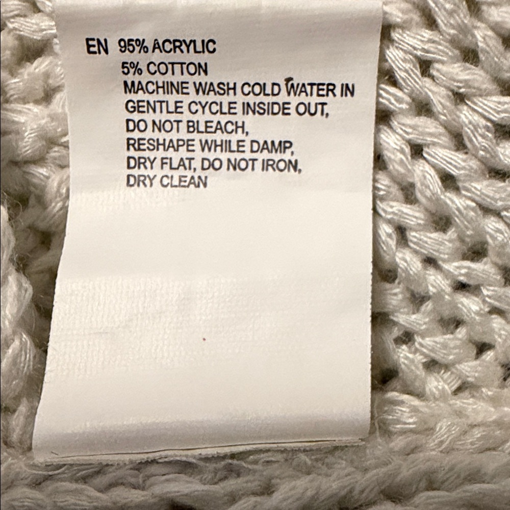 Francescas Boutique Indie Fairy Western Bohemian Knitted long sleeve size L NWOT - Picture 9 of 9